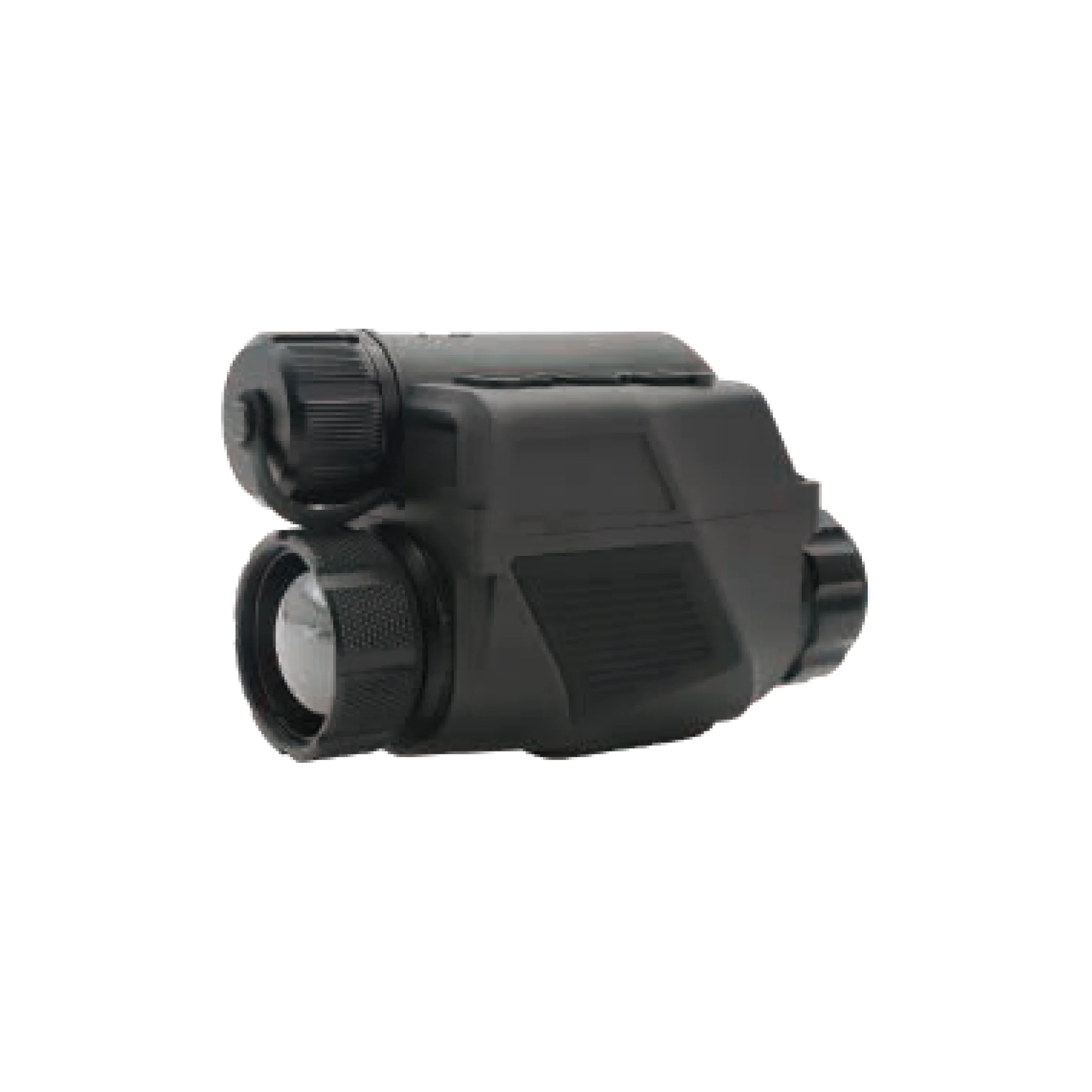 ELF-MU thermal monocular shown in handheld configuration