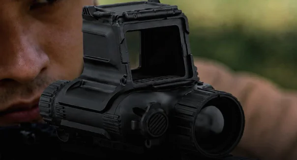 QCNV GODZILLA-FR thermal–red dot hybrid sight